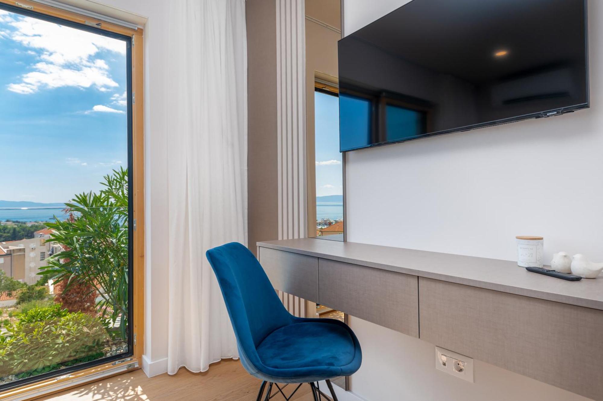 Luxury Adria Sea City & Mountain View Apartment Makarska Exterior foto