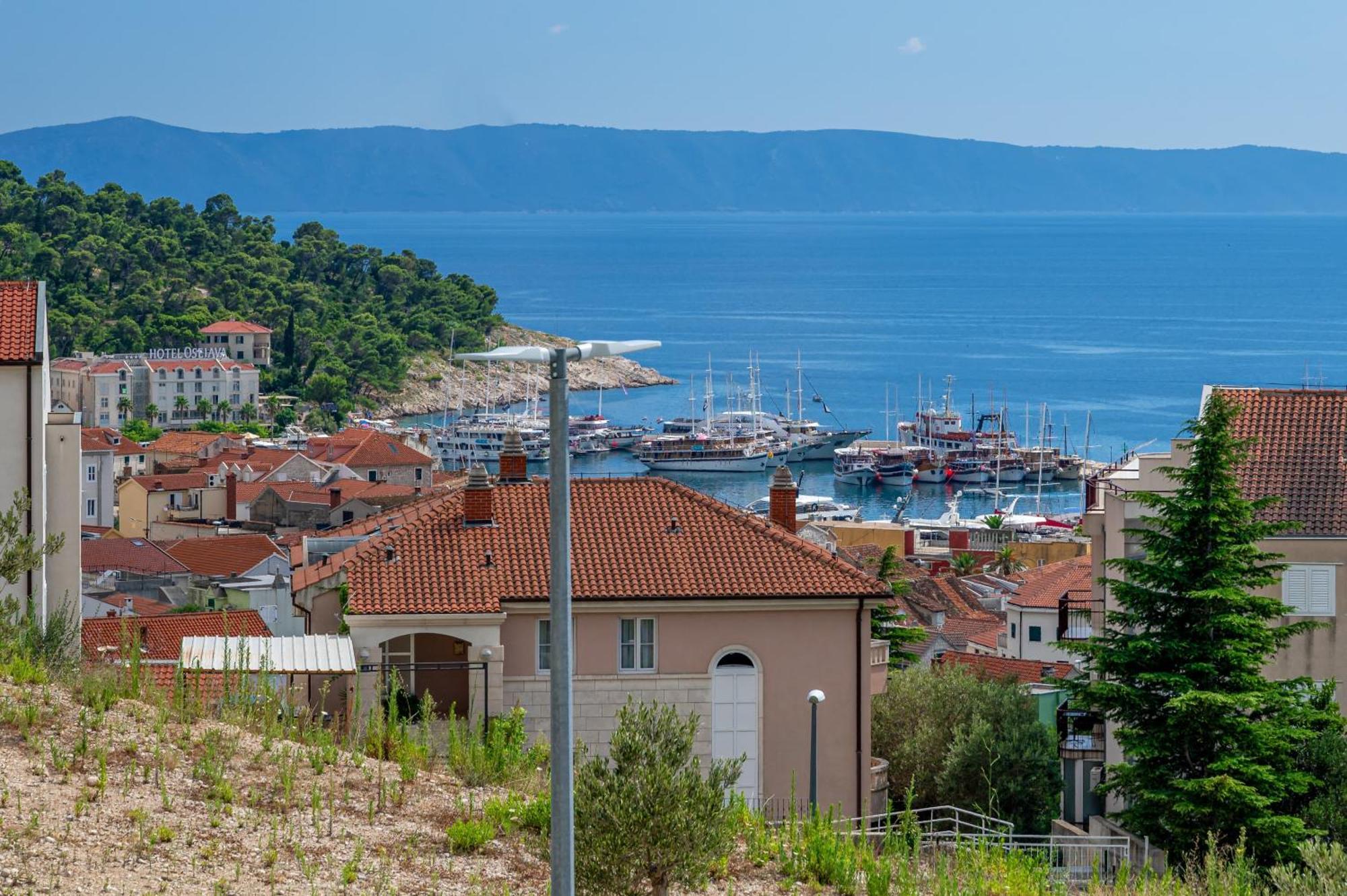 Luxury Adria Sea City & Mountain View Apartment Makarska Exterior foto