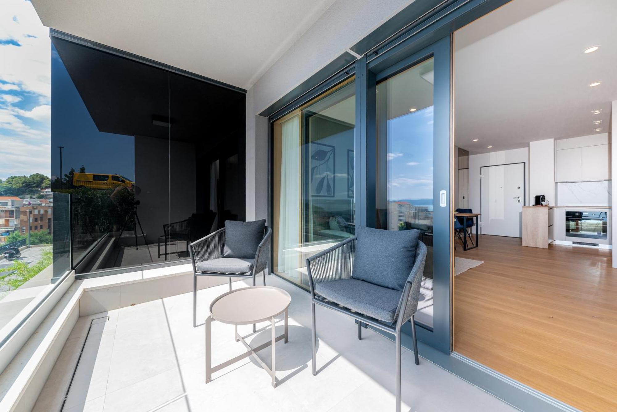 Luxury Adria Sea City & Mountain View Apartment Makarska Exterior foto