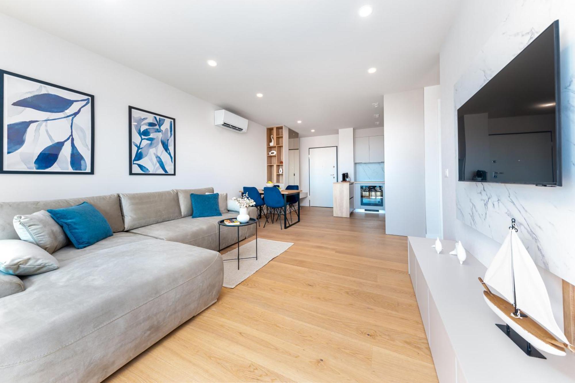 Luxury Adria Sea City & Mountain View Apartment Makarska Exterior foto