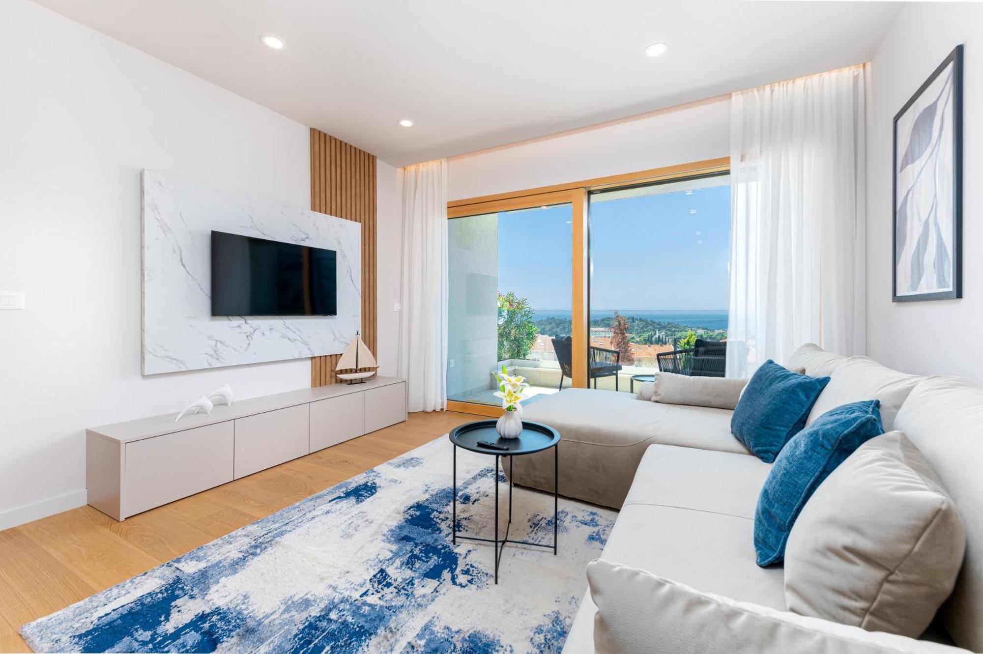 Luxury Adria Sea City & Mountain View Apartment Makarska Exterior foto