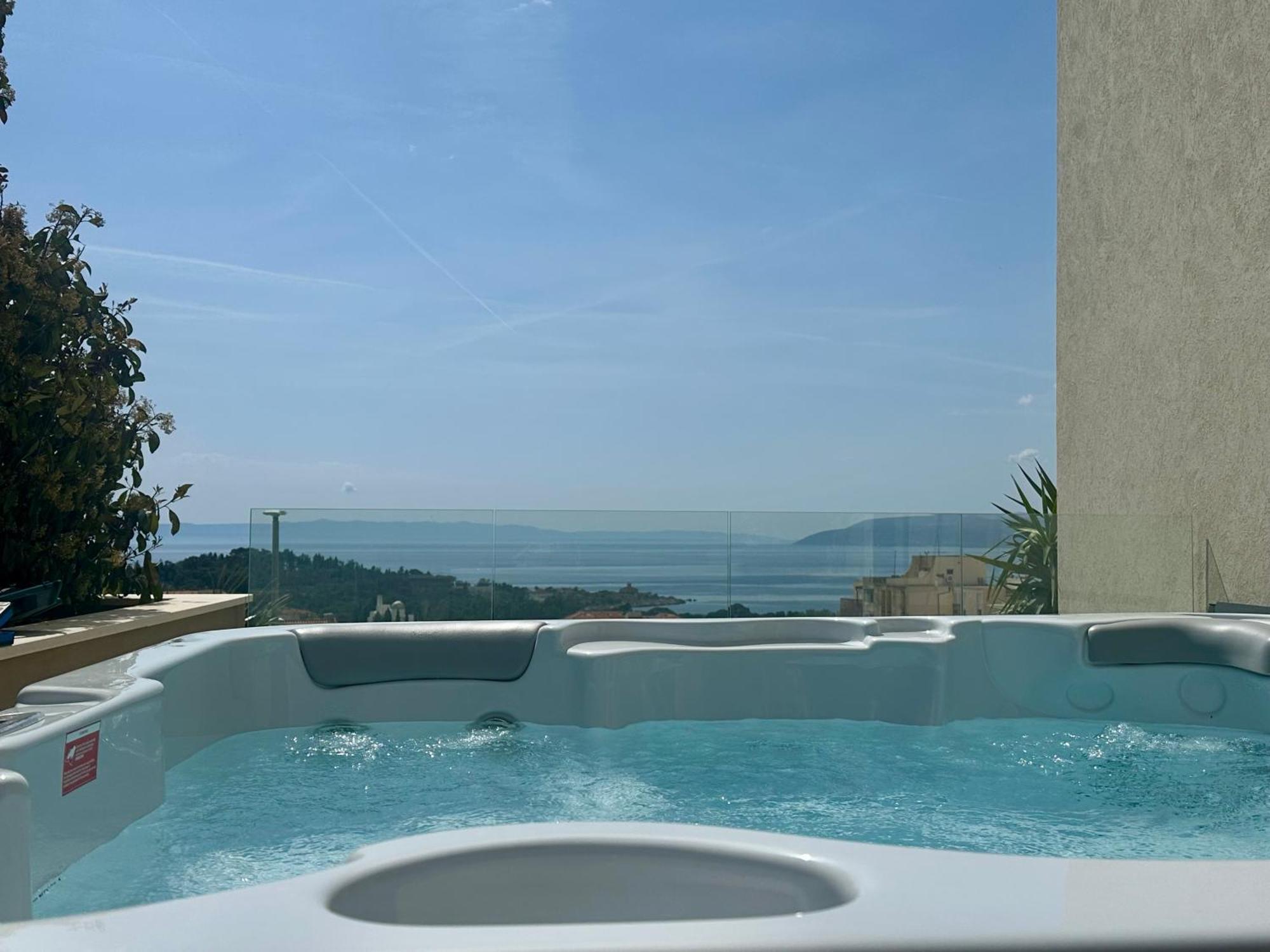Luxury Adria Sea City & Mountain View Apartment Makarska Exterior foto